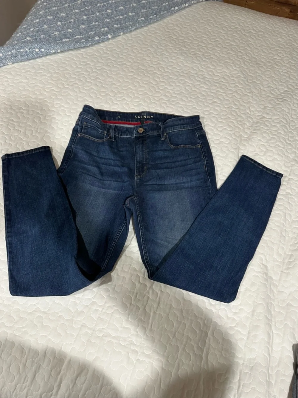 WHBM Skinny Ankle jeans sz6 - Picture 1 of 6
